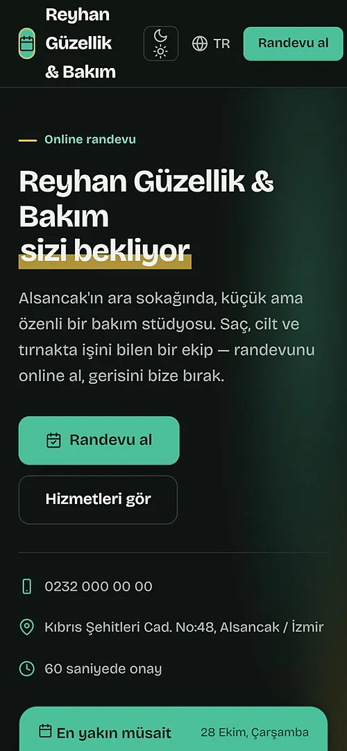 Randevu al